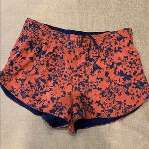 REVERSIBLE Lululemon Orange and Blue Shorts